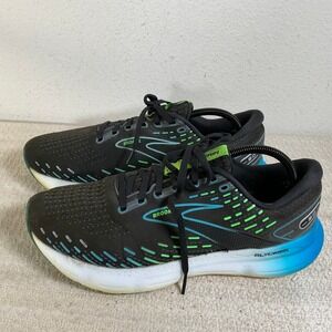 Brooks Glycerin 20 Mens Running Shoes Black Blue Green 1103821D006 10.5 DNA LOFT
